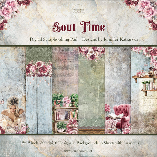 "Soul Time" Digital Paper