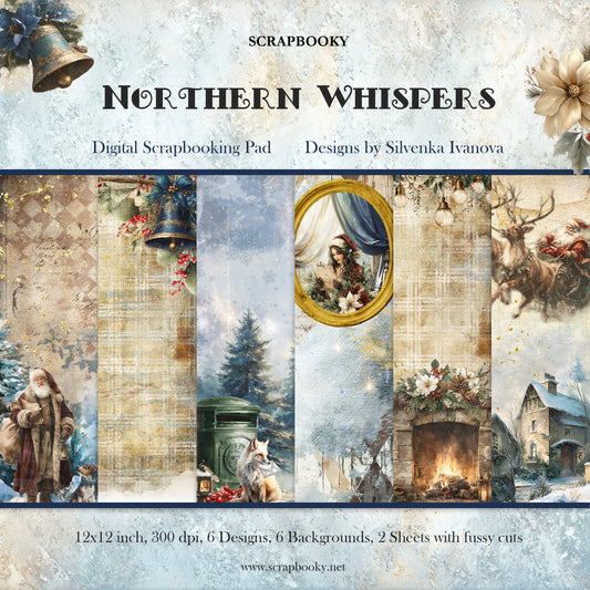 "Northern Whispers" Digital Paper