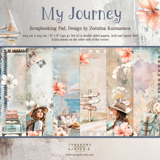 "My Journey" Scrapbooking Pad