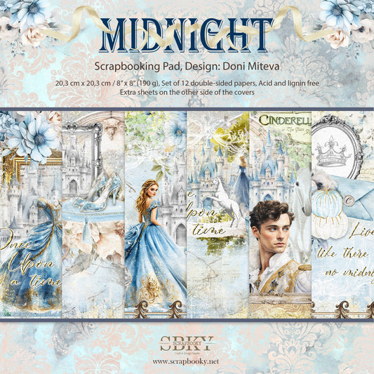 "Midnight" Scrapbooking Pad