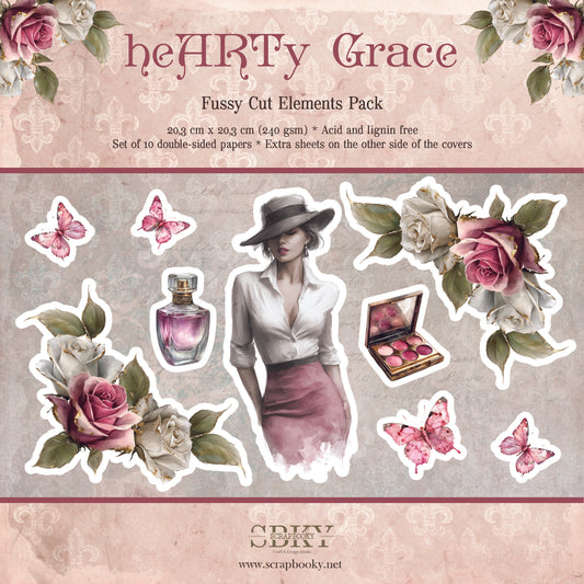 "heARTy Grace" Fussy Cuts