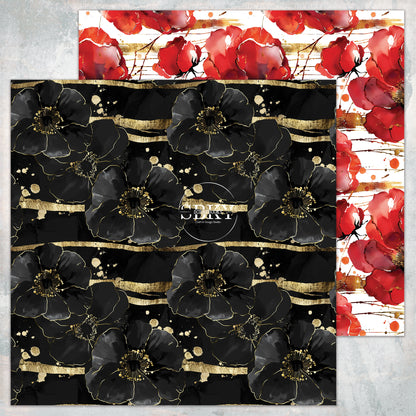 "Little Black Dress - Patterns" Scrapbooking Pad