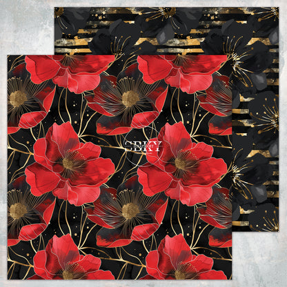 "Little Black Dress - Patterns" Scrapbooking Pad