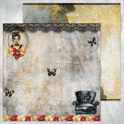 "Little Black Dress" Scrapbooking Pad