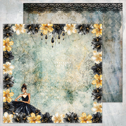 "Little Black Dress" Scrapbooking Pad