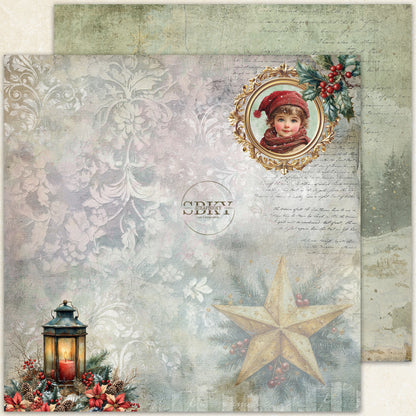"Christmas Days" Scrapbooking Pad