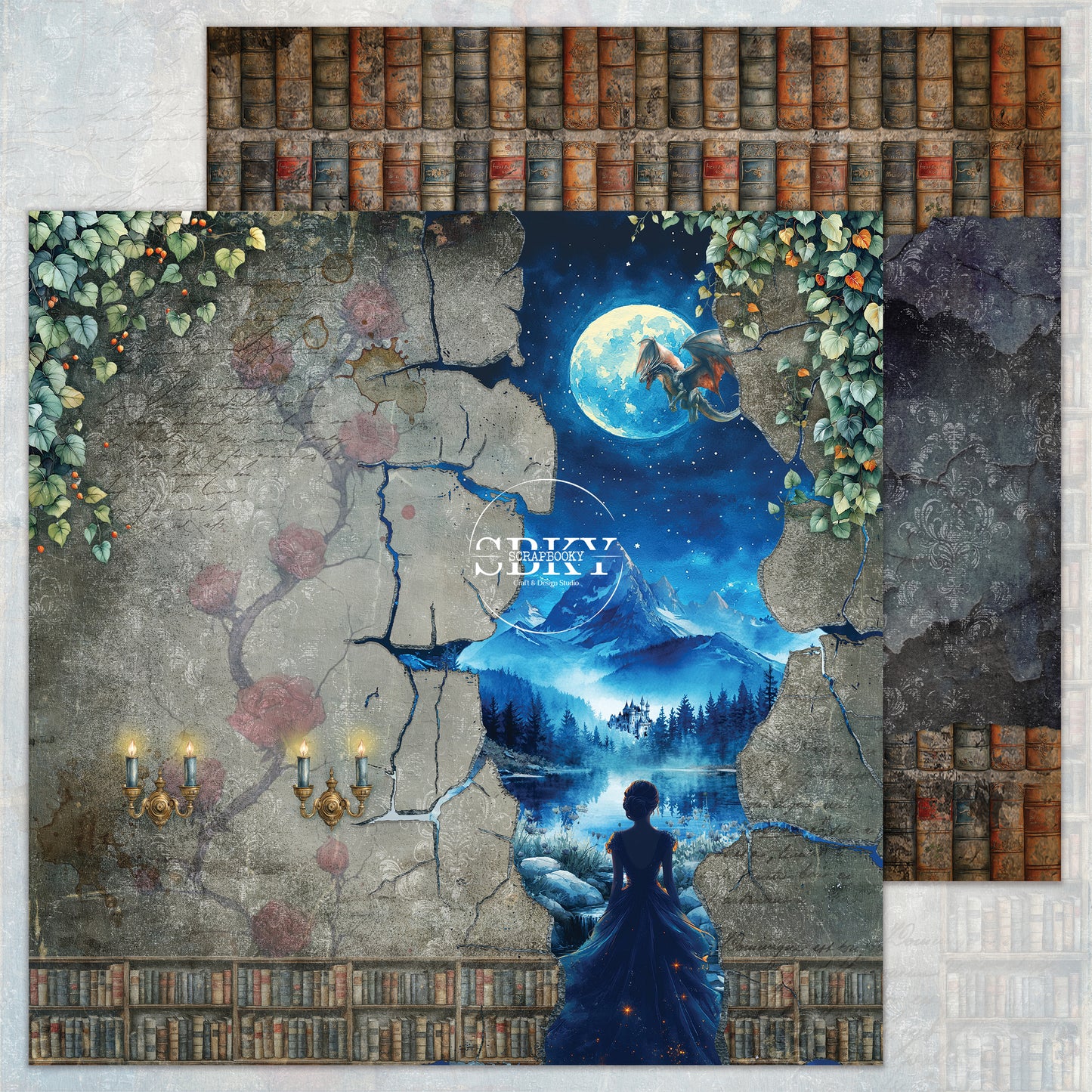 "Whispered Pages" Scrapbooking Pad