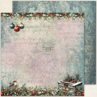 "Christmas Days" Scrapbooking Pad