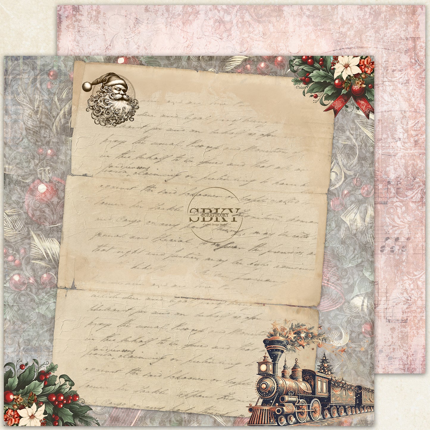 "Quirky Christmas" Scrapbooking Pad