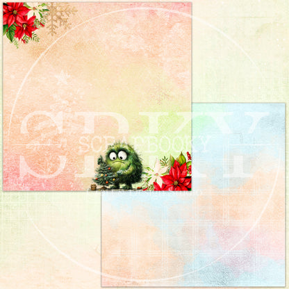 "Merry Greenmas" Digital Paper