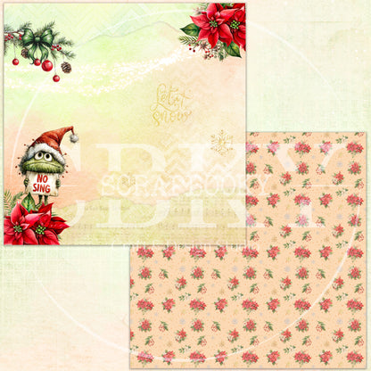 "Merry Greenmas" Digital Paper