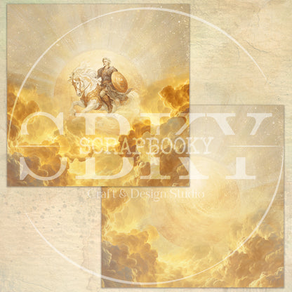 "Slavic Mythology" Digital Paper