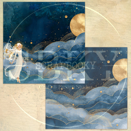 "Slavic Mythology" Digital Paper