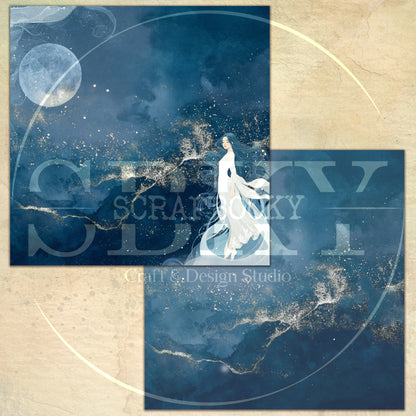 "Slavic Mythology" Digital Paper