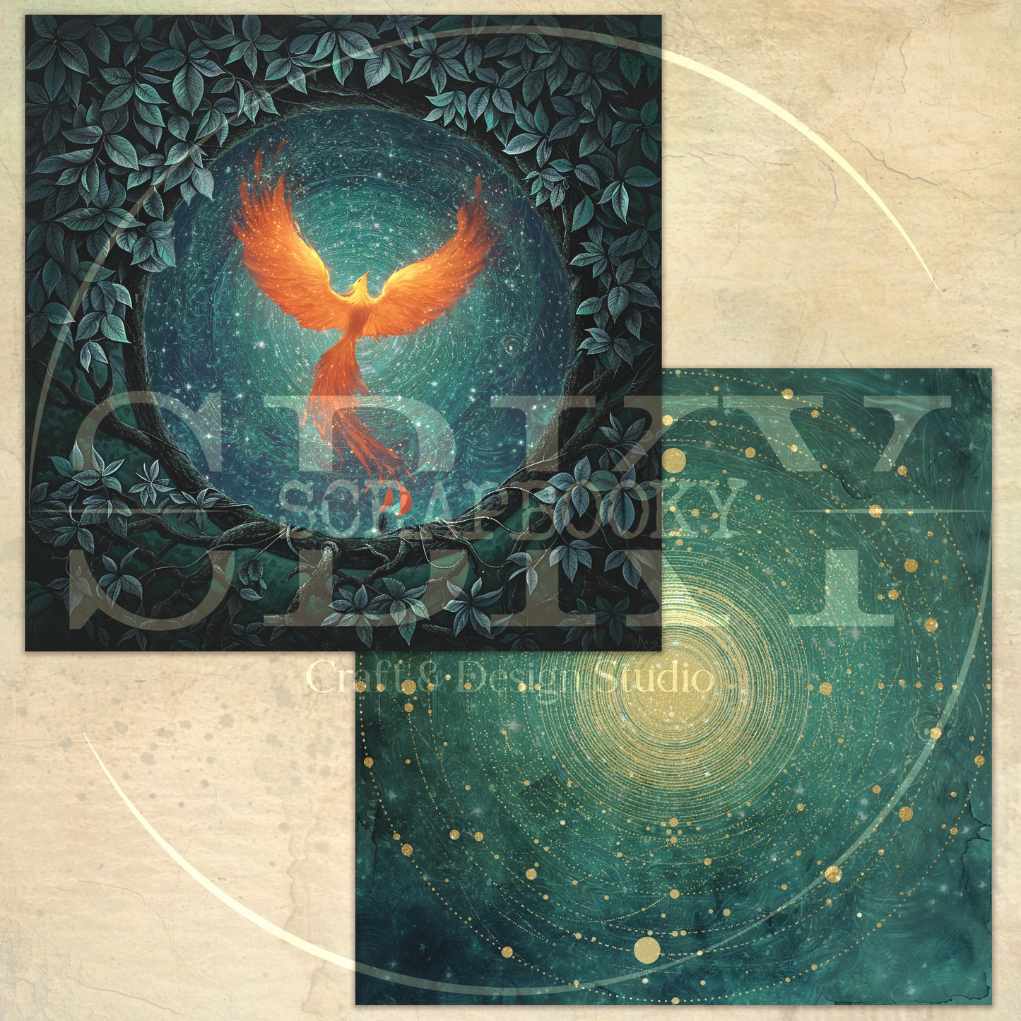 "Slavic Mythology" Digital Paper