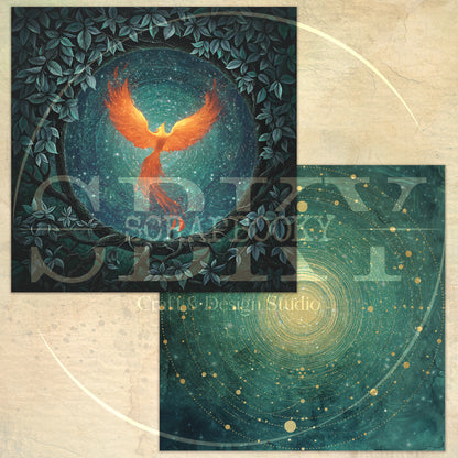 "Slavic Mythology" Digital Paper