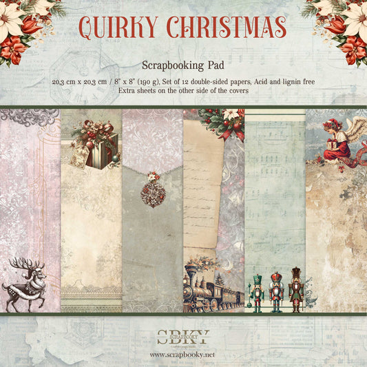 "Quirky Christmas" Scrapbooking Pad