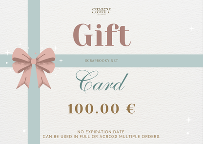Scrapbooky Digital Gift Card
