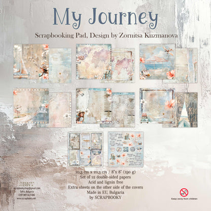 "My Journey" Scrapbooking Pad