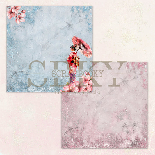 "Cherry Blossom" Digital Paper