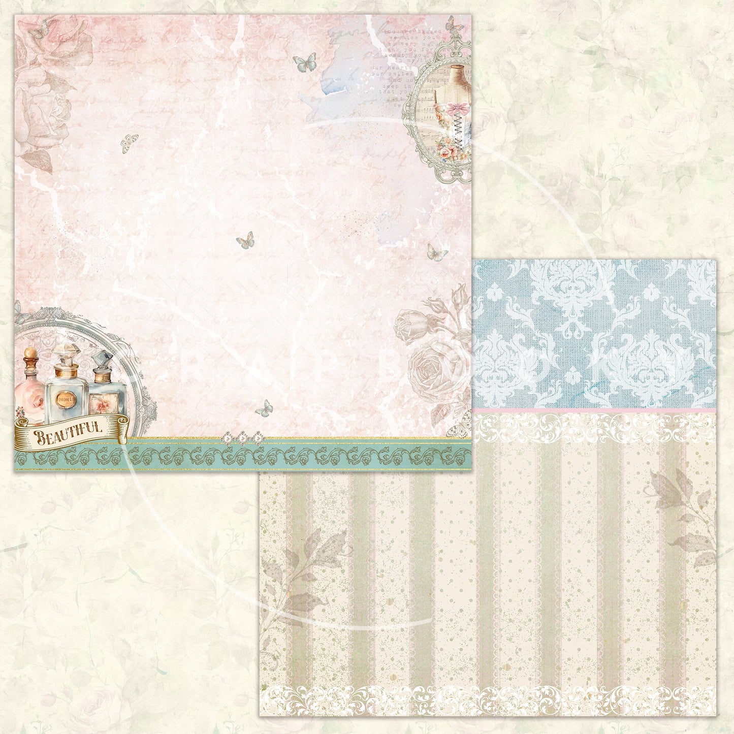 "Shabby Memories" Digital Paper