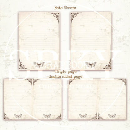 Notebook Sheets Printable  A4 Pack