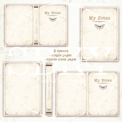 Notebook Sheets Printable  A4 Pack