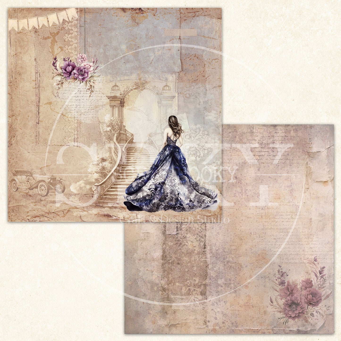 "Prom Memories" Digital Paper
