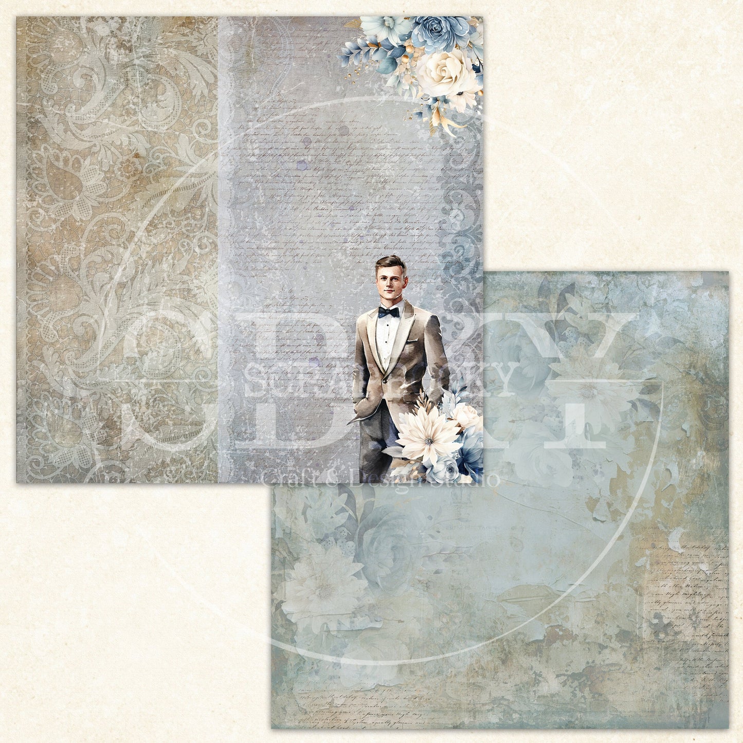 "Prom King" Digital Paper