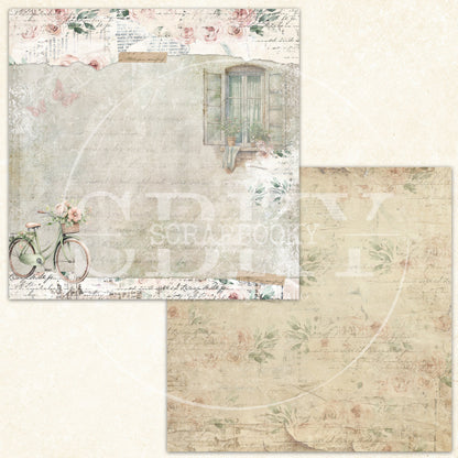"Antique Blossoms" Digital Paper