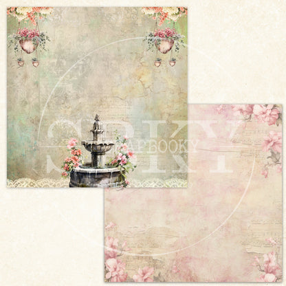 "Antique Blossoms" Digital Paper