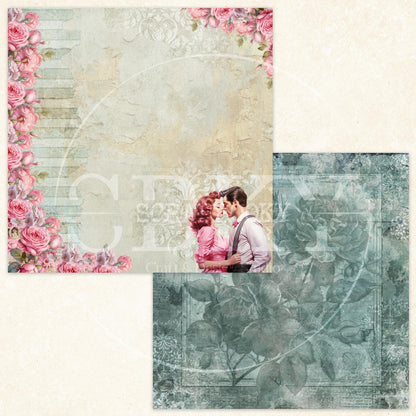 "Sweethearts" Digital Paper
