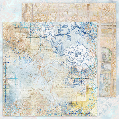 "Midnight - Backgrounds" Scrapbooking Pad