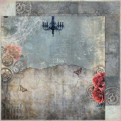 "Dark Romance" Scrapbooking Pad