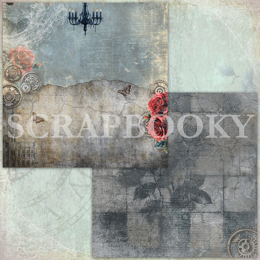 "Dark Romance" Digital Paper