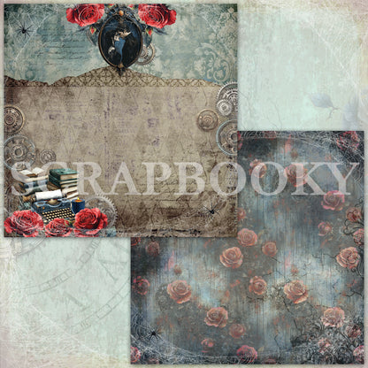 "Dark Romance" Digital Paper