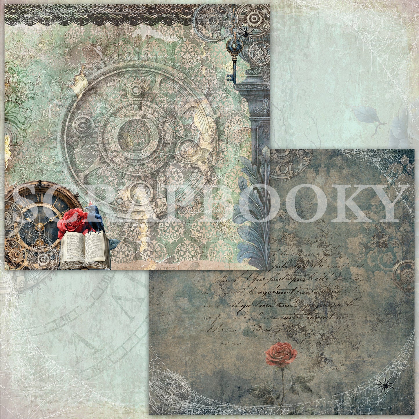 "Dark Romance" Digital Paper