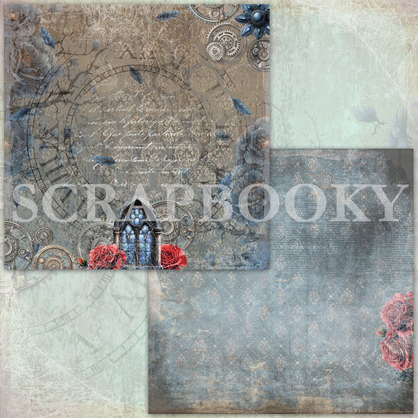 "Dark Romance" Digital Paper