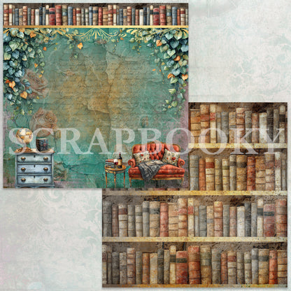 "Whispered Pages" Digital Paper