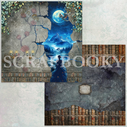 "Whispered Pages" Digital Paper