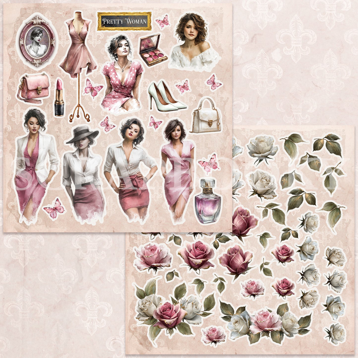 "heARTy Grace" Digital Paper