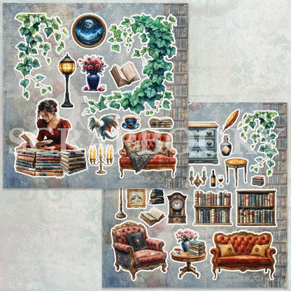 "Whispered Pages" Digital Paper