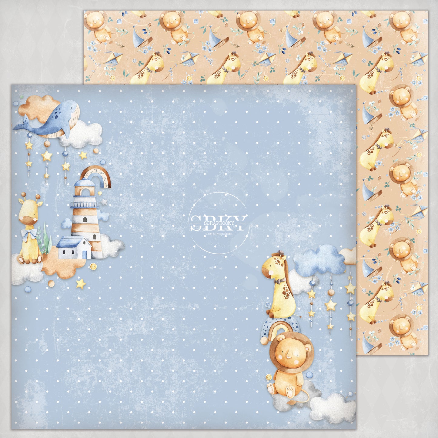 "All About Boys" Scrapbooking Pad