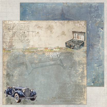 "Gentleman's Collection" Scrapbooking Pad