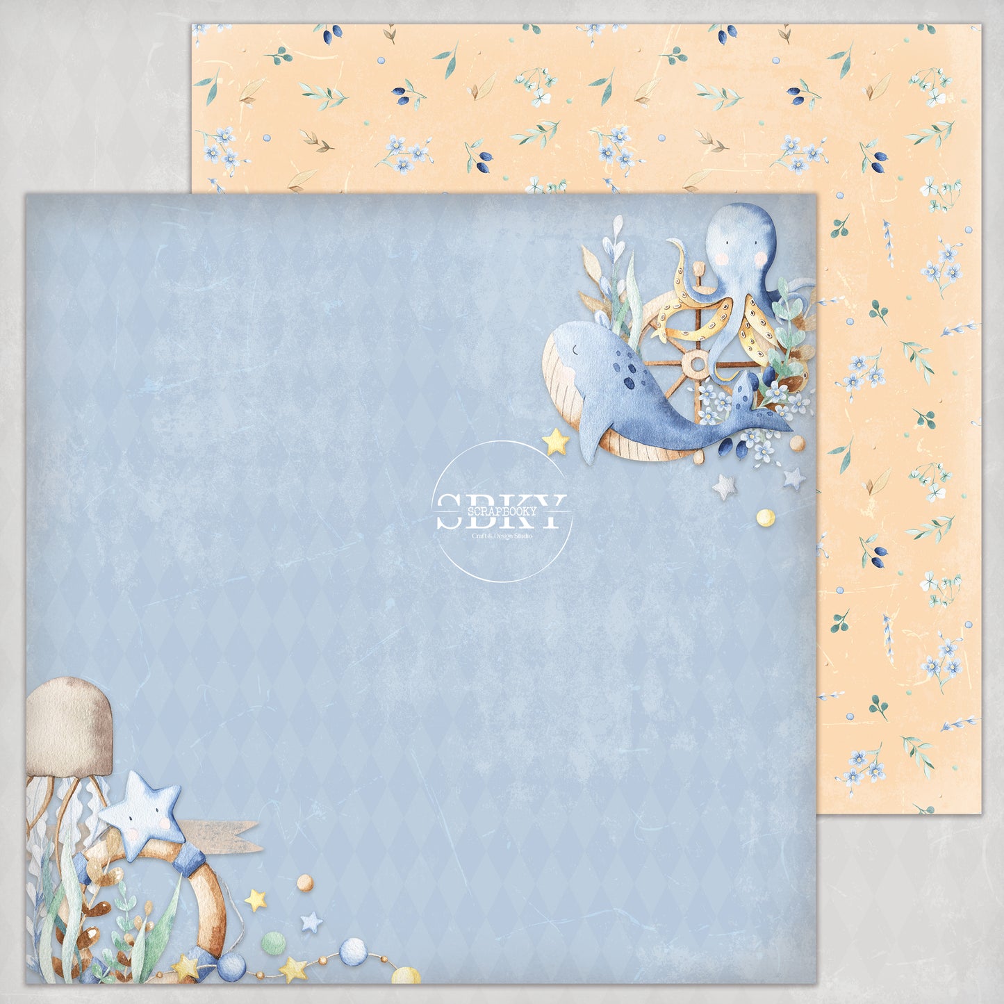 "All About Boys" Scrapbooking Pad